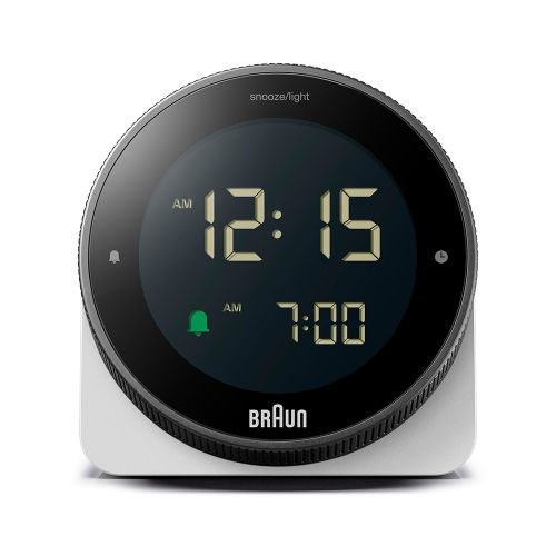 楽天市場】BRAUN デジタルアラームクロック BC10（ブラック）多機能な