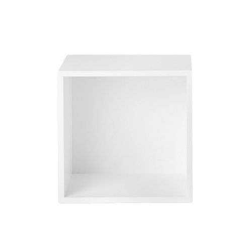 スタックドM バックボード付き ホワイト STACKED (muuto ムート) 【送料無料】【代引不可商品】【P5倍】4／11 1:59迄 【ポイント5倍】