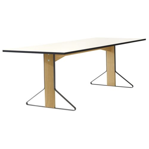 カアリテーブル REB002 ホワイトグロッシーラミネート Kaari Table W240&times;D90cm (Artek アルテック)【代引不可商品】｜SEMPRE　（インテリア家具・雑貨）