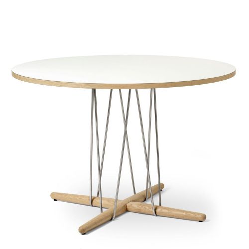 E020 エンブレイス テーブル φ110cm オーク材 ホワイトオイル仕上げ (Carl Hansen & Son カールハンセン＆サン)【P1倍】 【ポイント1倍】 196,350円
