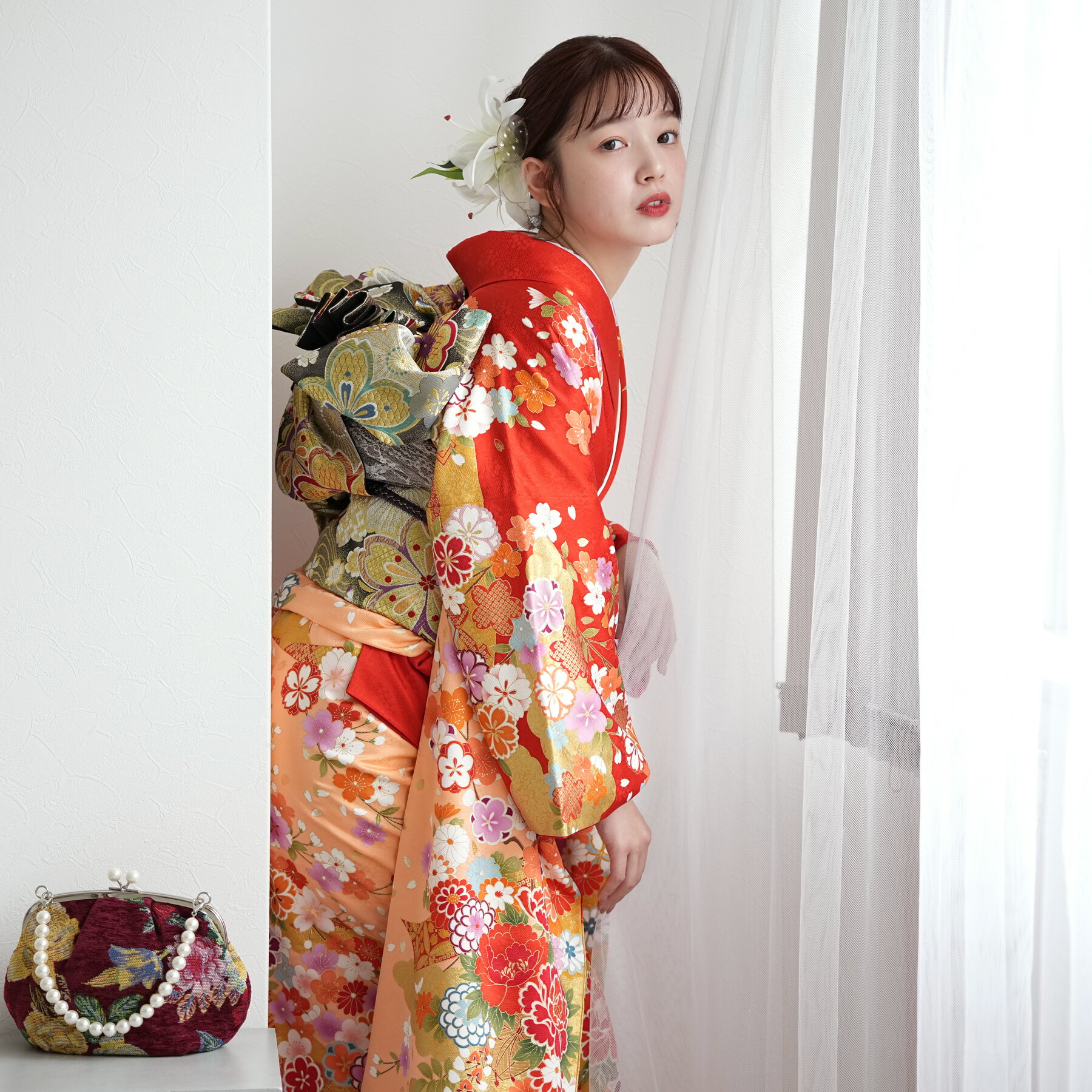 楽天市場】【レンタル】振袖 成人式【往復送料無料】女性 振袖セット