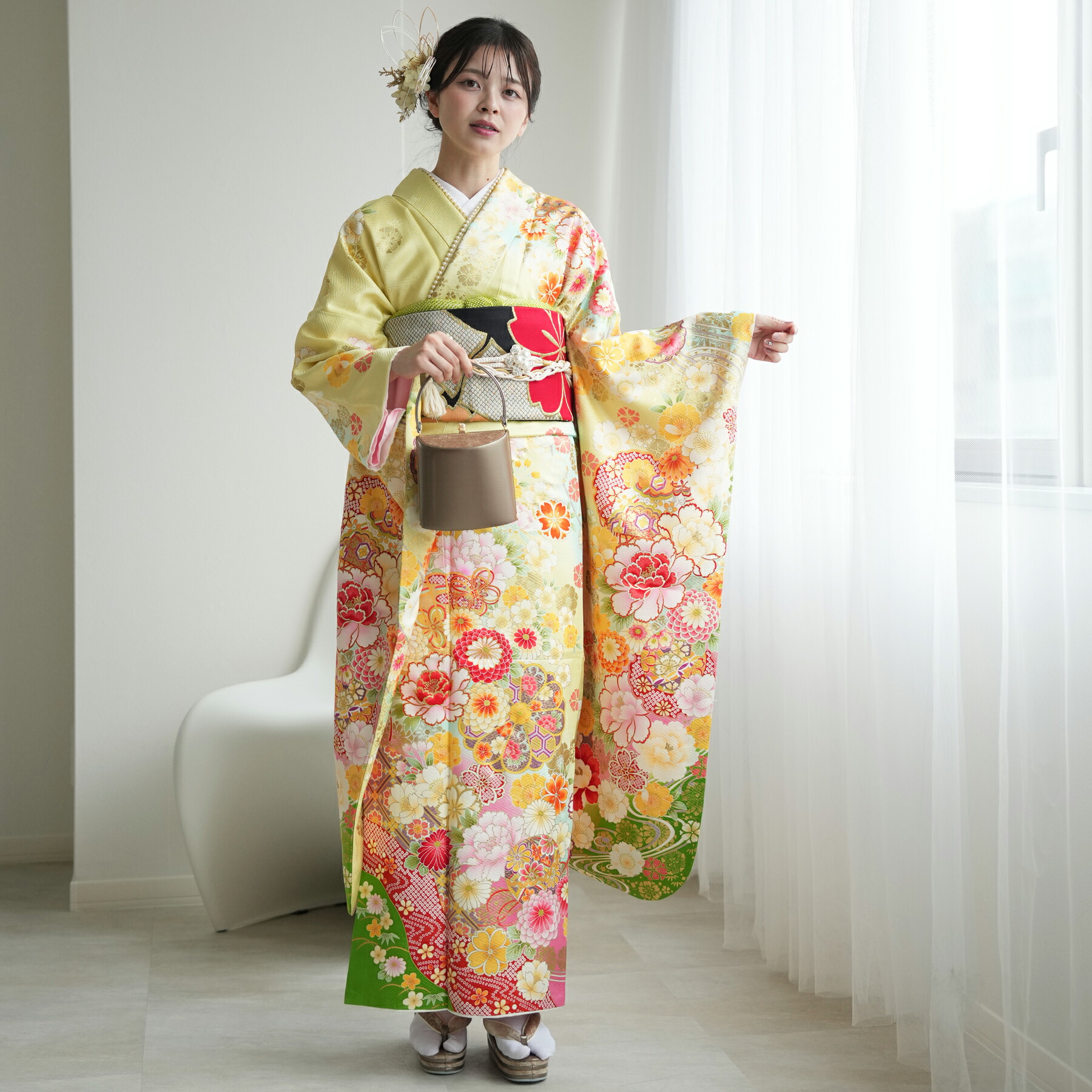 楽天市場】【レンタル】振袖 成人式【往復送料無料】女性 振袖