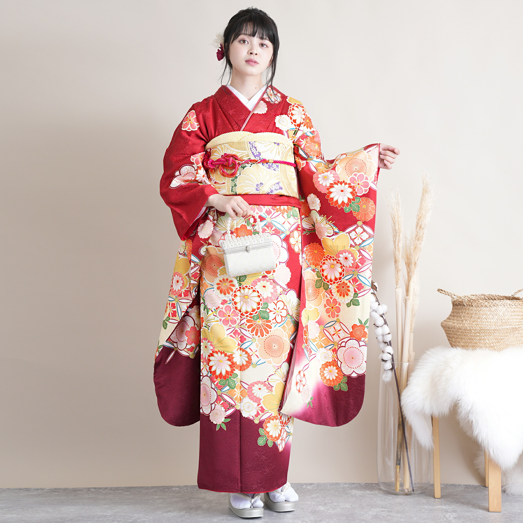 楽天市場】【50％OFF】【レンタル】振袖 成人式【往復送料無料】女性