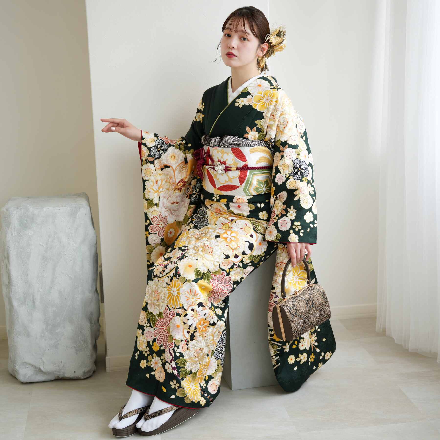 楽天市場】※2027年成人式成約済み【レンタル】【振袖 20点フルセット