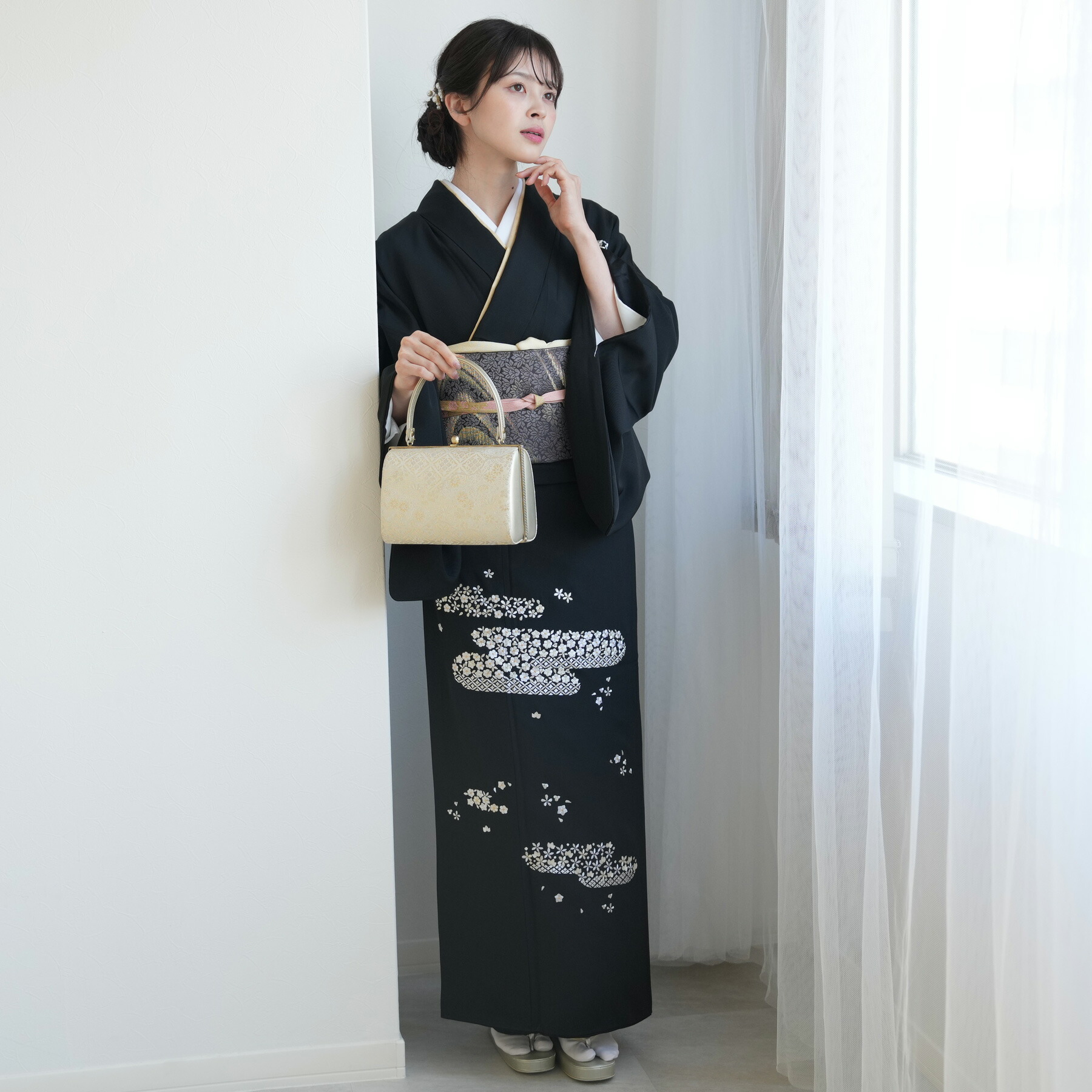 新品　撫松庵　品格　白鳳　訪問着　付け下げ　正絹　作家物　結婚式　入学式　謝恩会 1040606200.jpg