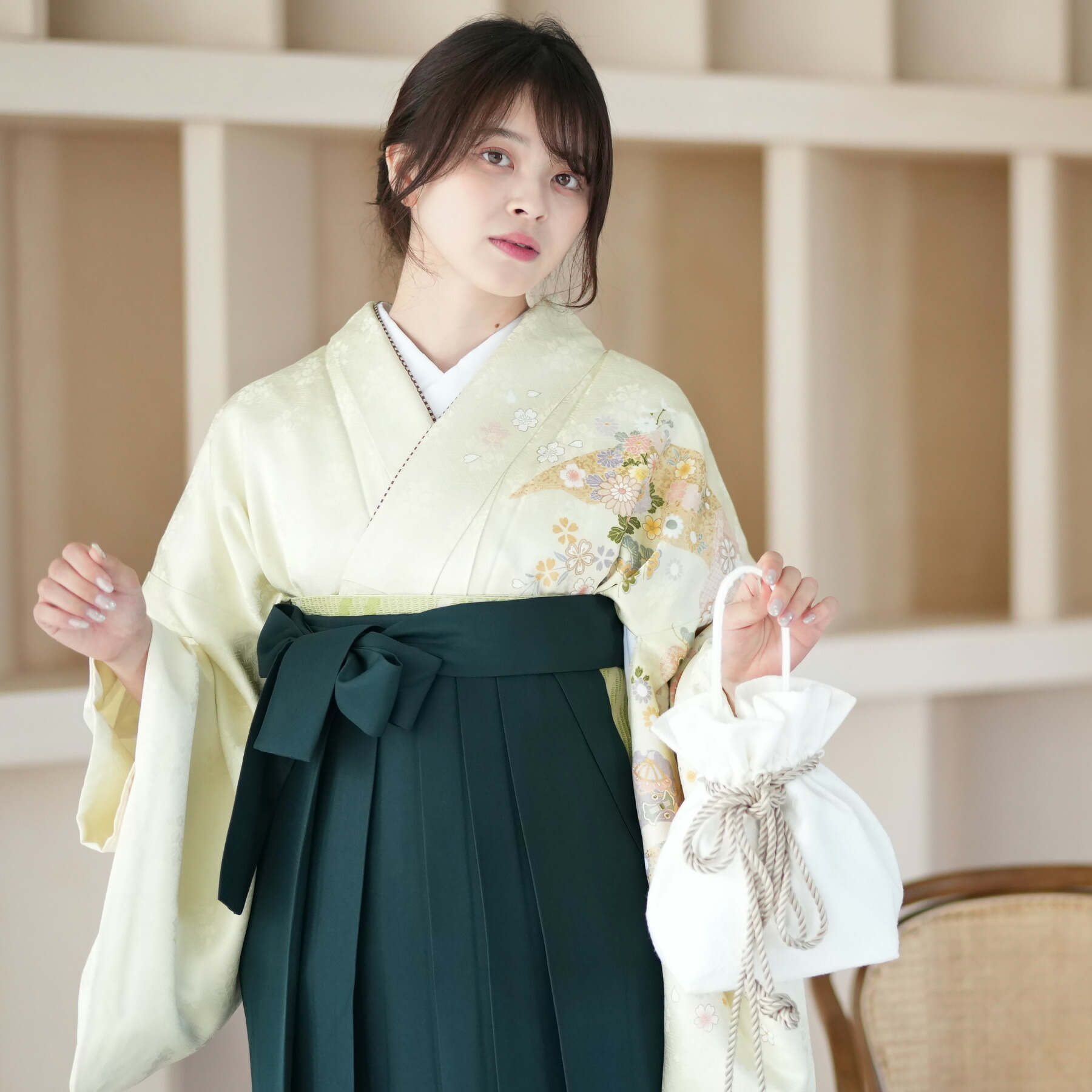 楽天市場】【10％OFF】【レンタル】【袴 18点フルセット イエローと