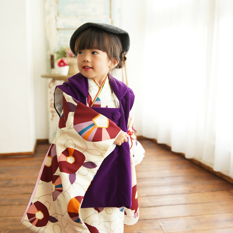 pokoさま専用被布コート着物 七五三 3歳❤️ハンドメイドベビー袴
