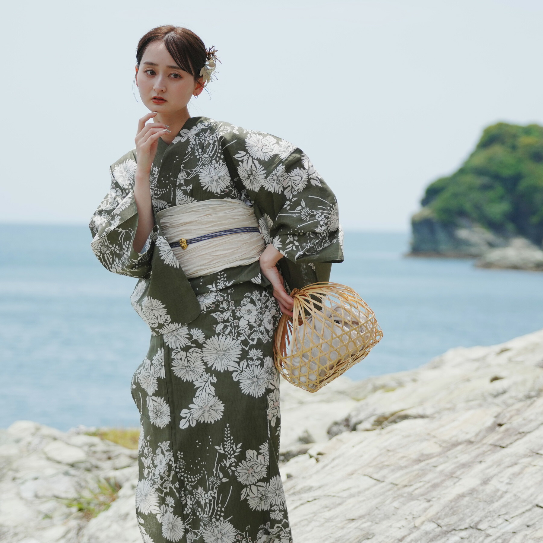 ウタタネ 浴衣/帯 たんぽぽ ウタタネ 浴衣/帯 たんぽぽ ウタタネ 浴衣