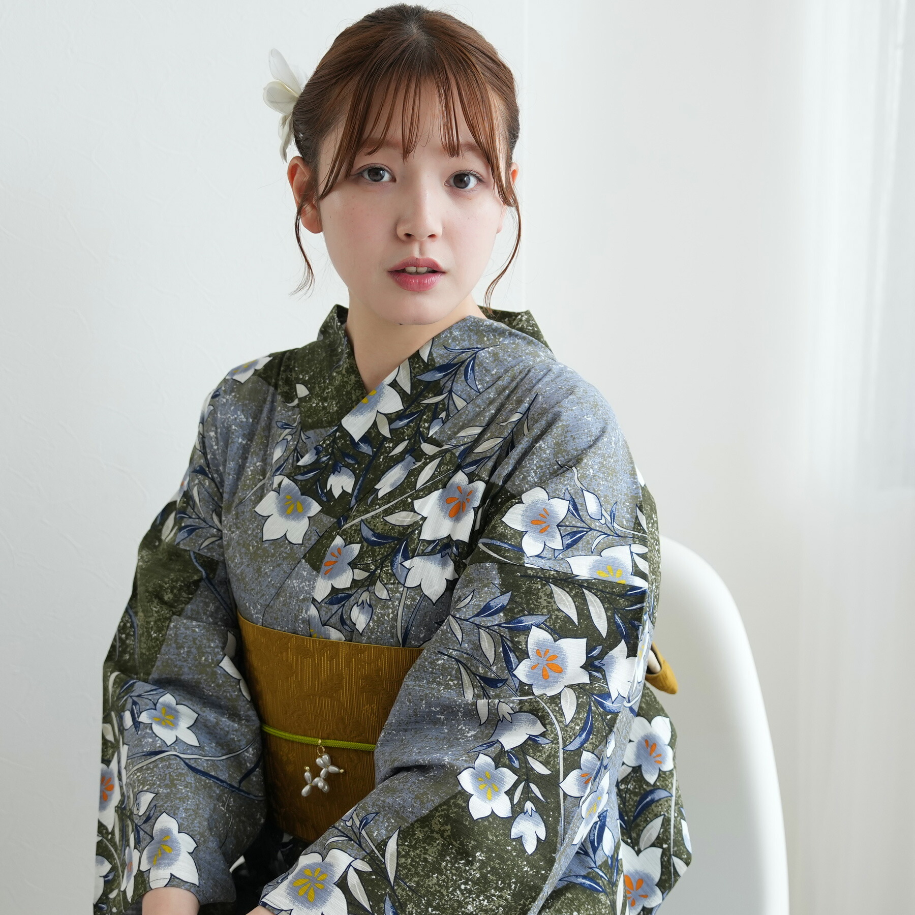 楽天市場】【utatane セパレート高級変わり織 二部式浴衣3点セット