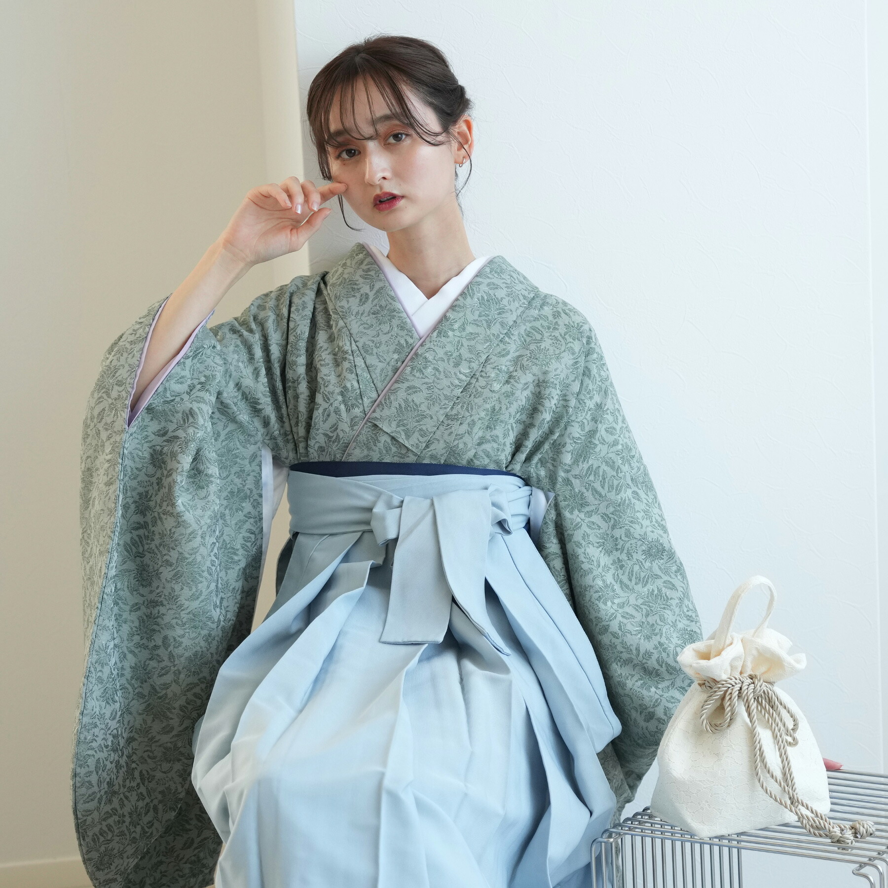 楽天市場】【リサイクル着物】二尺袖着物 単品 袴用 短丈 ひよこ商店 