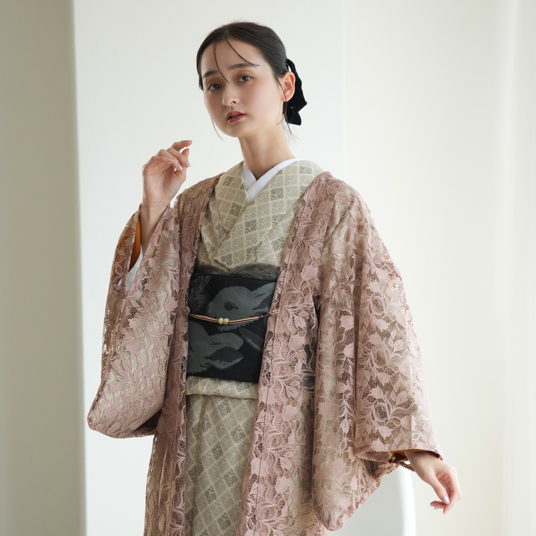楽天市場】【レース羽織 ニコアンティーク チューリップ・レース 楽天市場】【レース羽織 ニコアンティーク チューリップ・レース