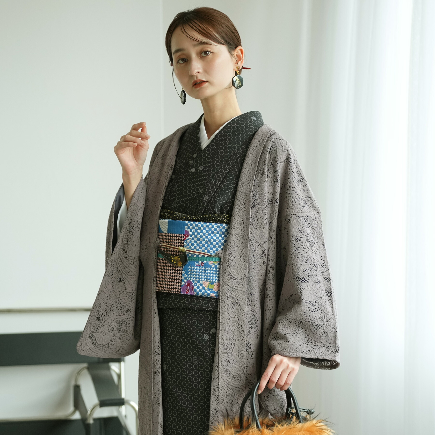 楽天市場】レース 羽織 着物 レディース アウター ニコアンティーク