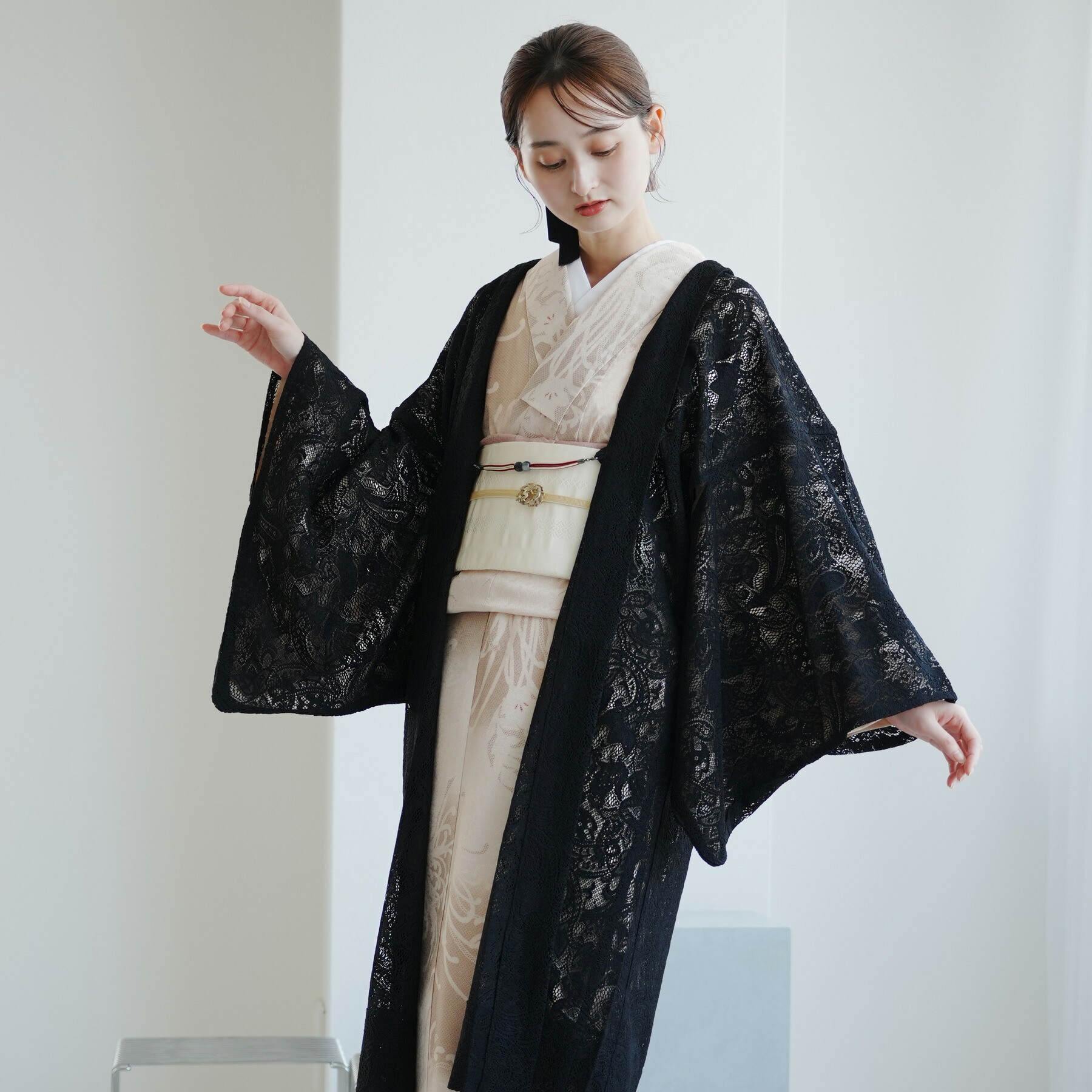 楽天市場】レース 羽織 着物 レディース アウター ニコアンティーク