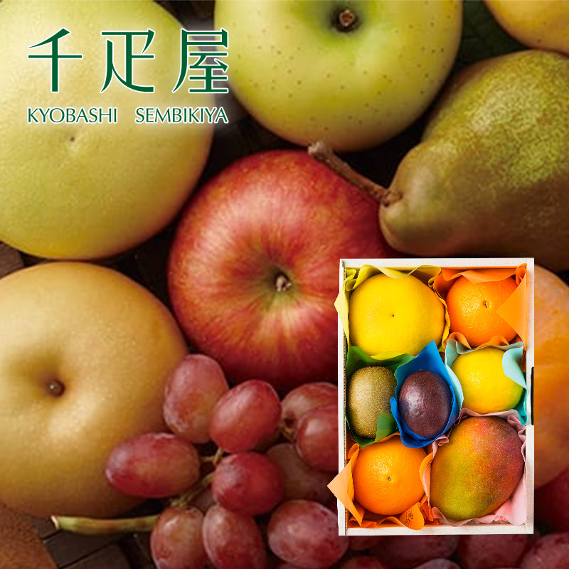 京橋千疋屋 果物詰合せ（季節の果物、4～5種類程） 【クール便（冷蔵）】