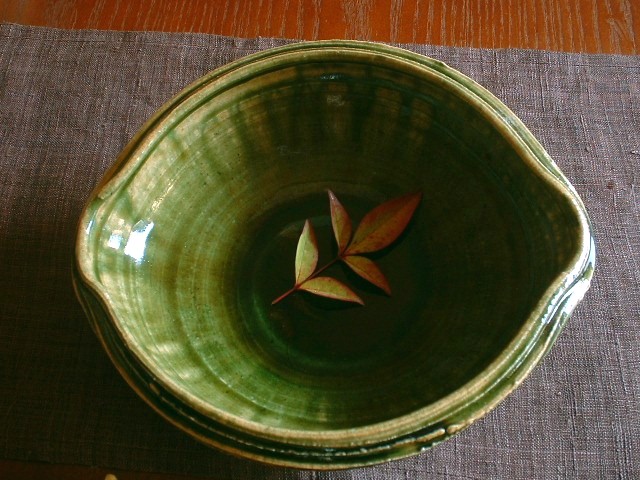 楽天市場】平鉢 □ 玉山窯 玉置保夫 監修 織部 誰ケ袖形 平鉢 ギフト