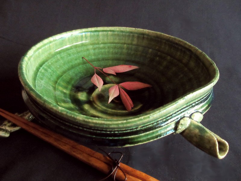 楽天市場】平鉢 □ 玉山窯 玉置保夫 監修 織部 誰ケ袖形 平鉢 ギフト