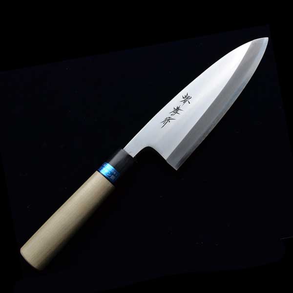 【貨物輸送無料】 堺孝行 イノックス和まかない方 出刃包丁 135 粍 04334