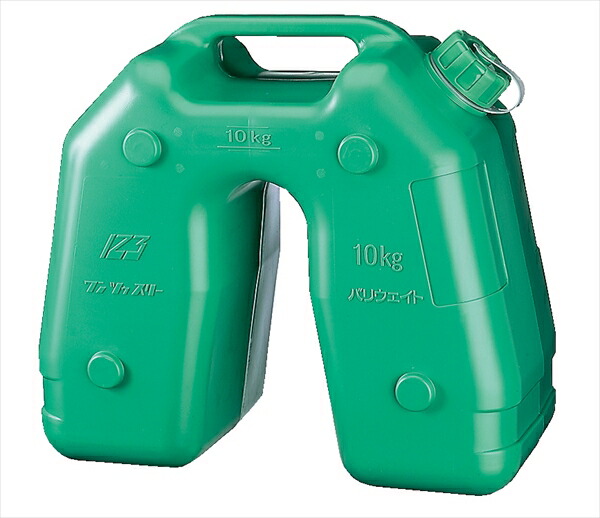 【5個セット】単管バリケード用重し バリウエイト BR10W