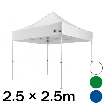 イージーアップテント 2.5m×2.5m ＤＥＬＵＸＥ ＤＸ25 スチール写真手合い 手ごわい 釣りあい感人並み外れた 持ちはこぶも納めるも助けになるなパウダーコンパクト青写真 高さ2座標軸合わせる