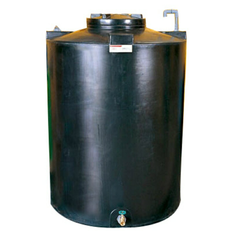 【マラソン期間10%OFFcoupon24日11時まで】T型貯水槽 2000L 1290φ&times;H1800mm T-2000 液体貯蔵用タンク ゴードー 合同産業｜仙台銘板＠店