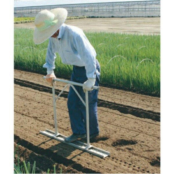 ネギロケット長ネギ定植用穴あけ器2条植タイプ39本φ19ピン長さ13cmN-130K-A2農作業収穫HARAXハラックス