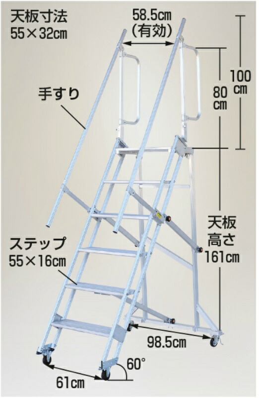 楽天市場】【楽天マラソン5%OFFクーポン9日1時まで】手すり付き