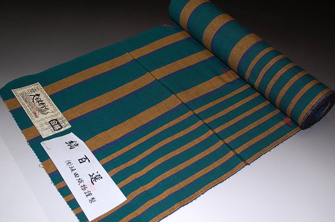 楽天市場】【坂田織物謹製】久留米絣着尺−No.11022 濃紺色久留米