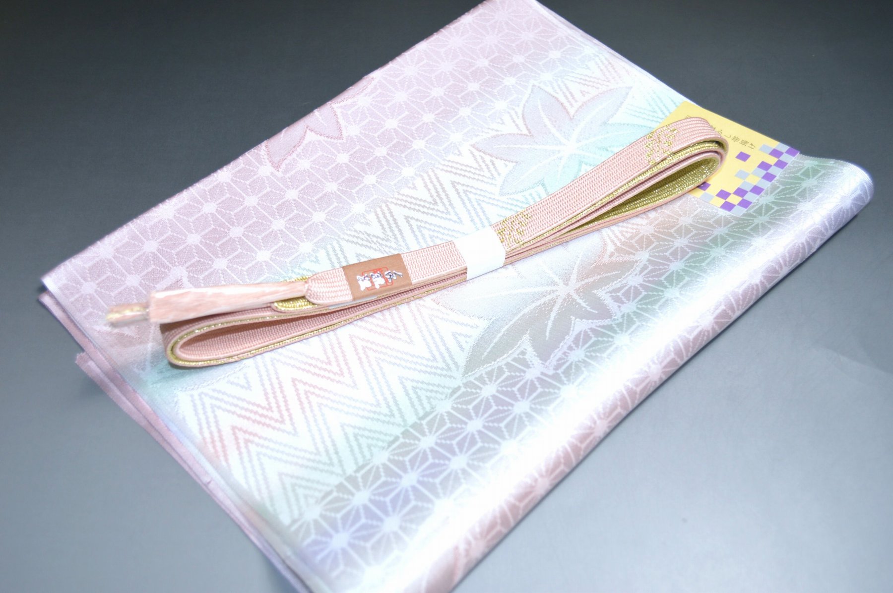 【にじた様用】 送料無料】うすもの・単衣正装用にも◎紗帯締め帯揚げセット No