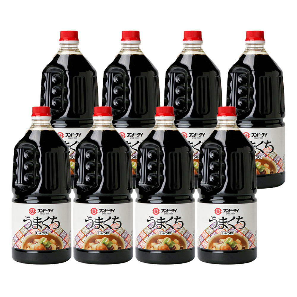 フンドーダイ うまくち醤油1.5L×8本入 送料無料 １本あたり税込５６０円 熊本 調味料 しょうゆ 醤油 甘口 九州 こいくち 人気  熊本で１番売れてます 充実の品