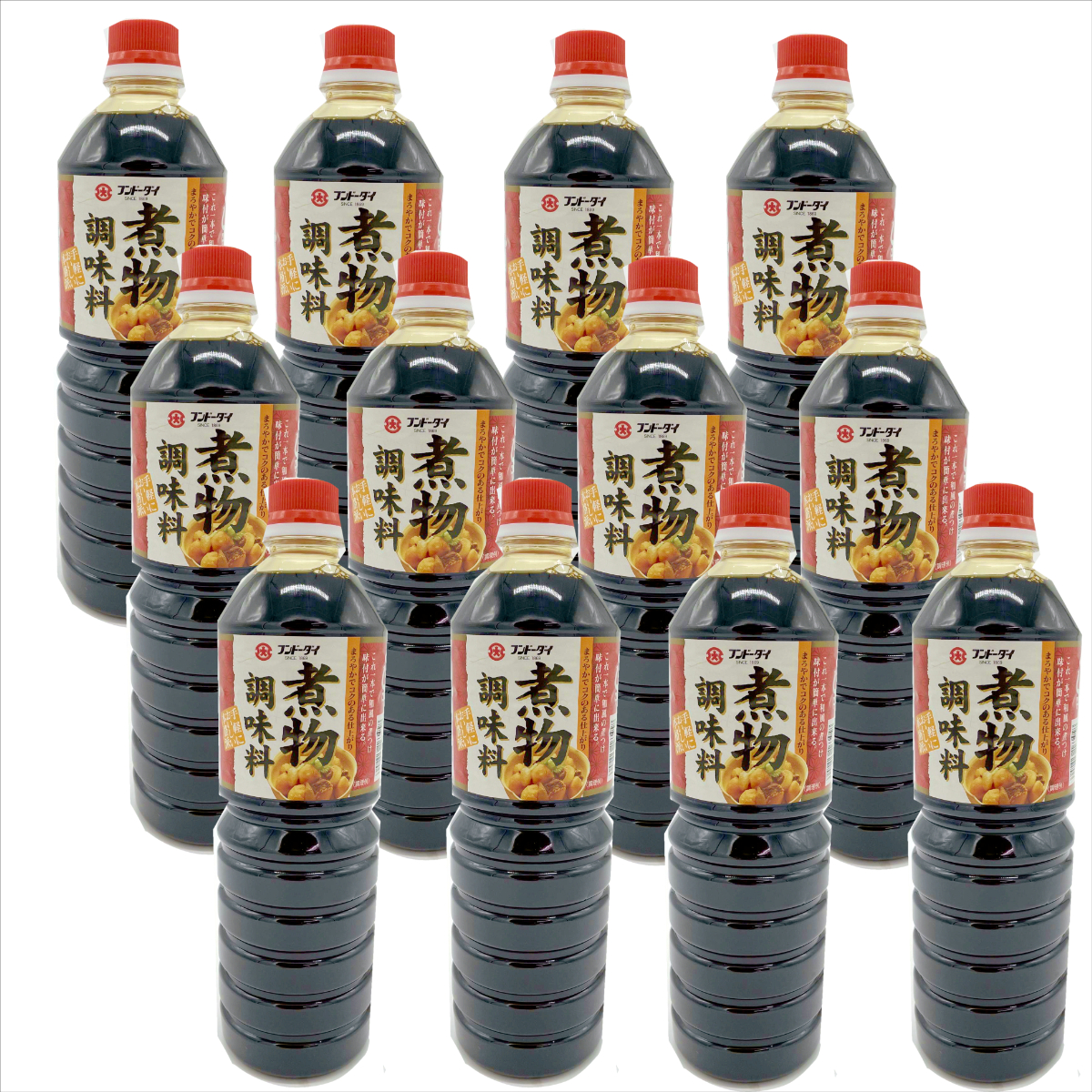 楽天市場 フンドーダイ 煮物調味料１L×12本入 送料無料 熊本 調味料 九州 qdtek.vn