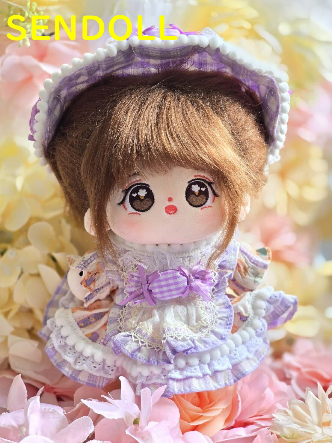 楽天市場】mhw0002【SENDOLL】20cmぬいぐるみ人形フルセット