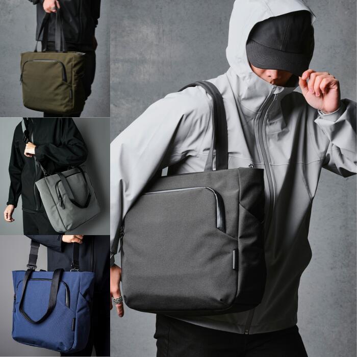 ALPAKA アルパカ トートバッグ メンズ レディース BRAVO TOTE ショルダーバッグ 14L 斜め掛け バッグ 旅行 ビジネス パソコン Macbook Pro 収納|N.O.L