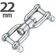 ステンレス製　スイベルCC　より戻し　22mm