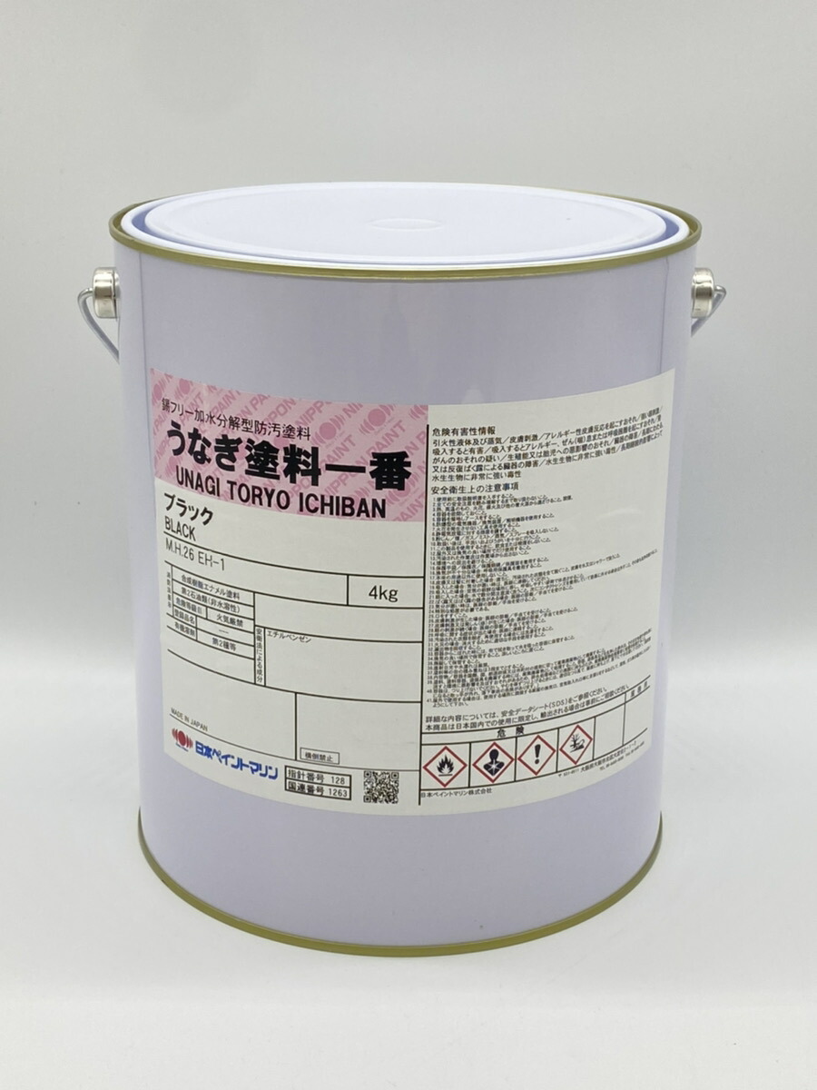 楽天市場】うなぎ一番 レトロレッド 2kg 6缶セット 日本ペイント 船底 