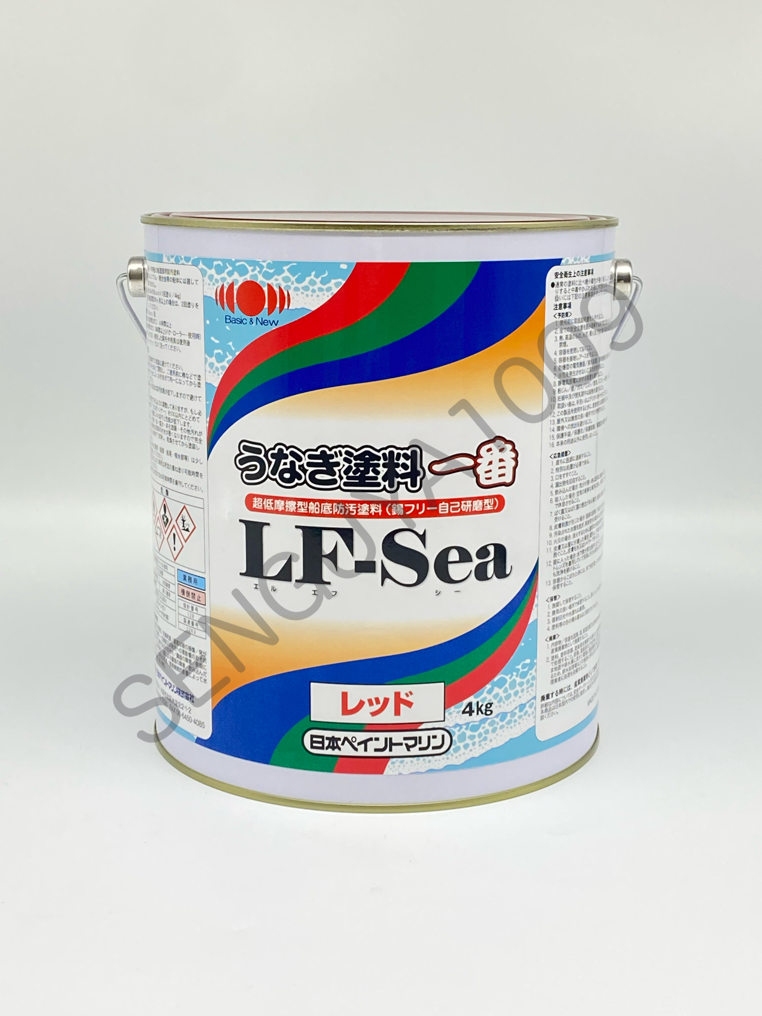 楽天市場】うなぎ一番LF-Sea 青 ブルー 4kg 日本ペイント うなぎ一番