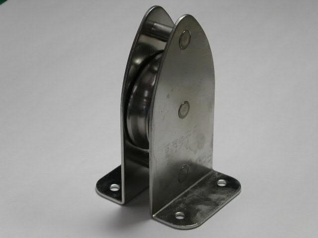 ステンレス鋼 くっ付ける立ちはだかる タテ型 1車 50粍 K50-9