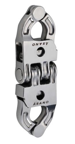 AK18246 浅野金属工業 ダブルオートシャックル ステンレス 漁具 連結 ASANO ｜SENGUYA1009