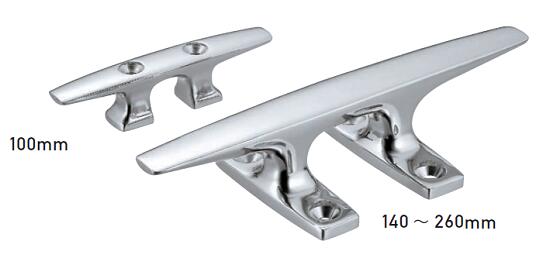 AK3703 浅野金属工業 クリート 220サイズ ステンレス 船舶係留設備 船舶艤装品 ASANO |SENGUYA1009