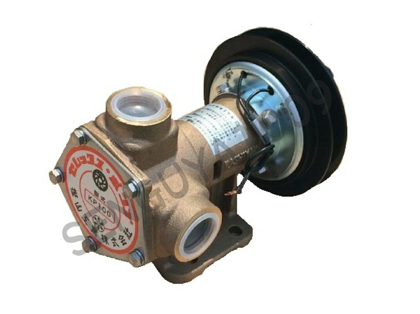 貨物輸送無料 セレックスポンプ 雑用水揚水機 KP-100BCH  電磁クラッチペダル付    差しわたし：１”