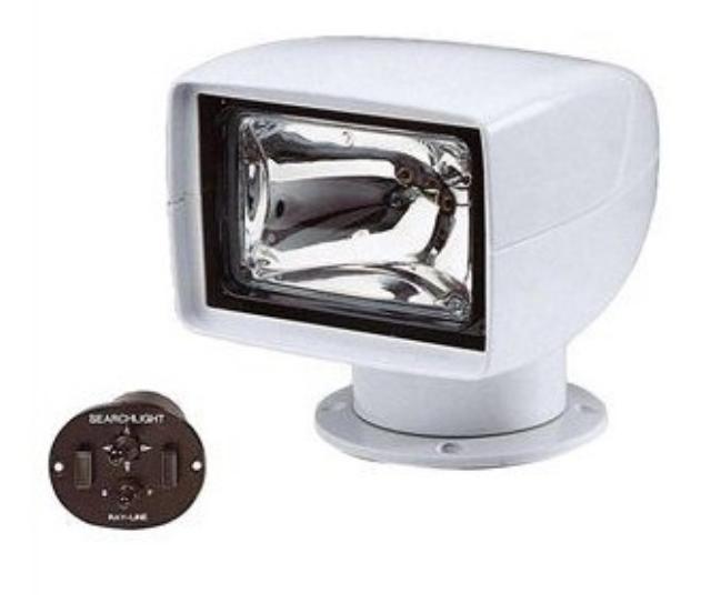 【米軍放出品】JABSCO リモコンサーチライト スポットライト ランプ 照明 船/ボート ☆CL28AR #SE-14