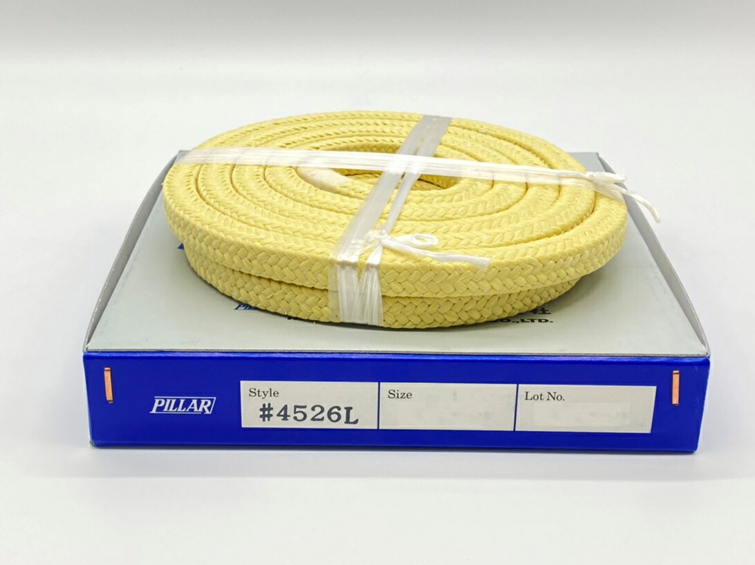 ピラーパッキン 4526L 24粍 3m 貨物輸送無料 日本ピラー製作 グランドパッキン PILLAR