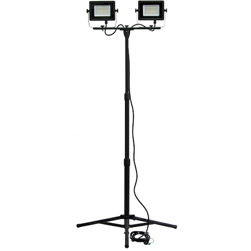 富士倉 ｽﾀﾝﾄﾞ付ﾀﾞﾌﾞﾙLED投光器 100W FWT-100W