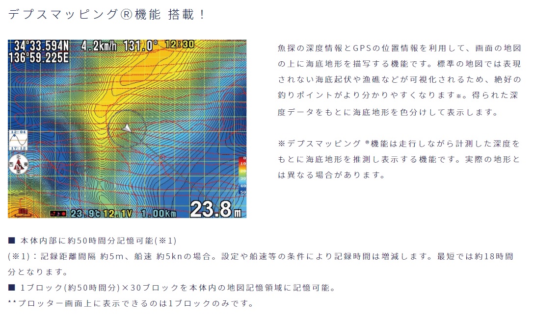 HONDEX ホンデックス 魚群探知機 GPS内蔵 HE-8S gps 600W 魚探