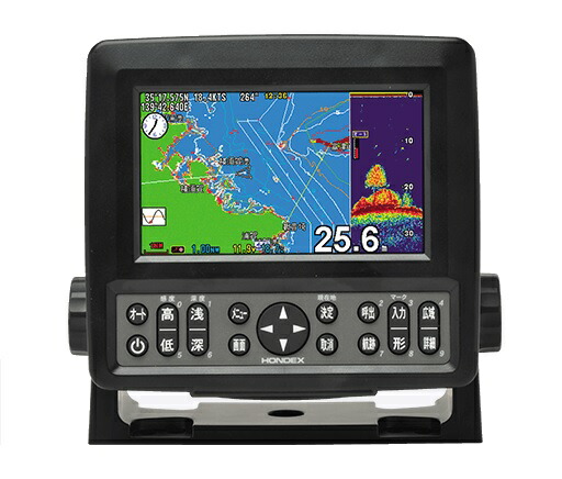 HONDEX HE-601GP3 魚群さぐり当てる機 プロッタ魚探 GPS空中線内蔵 5型広々とした  ホンデックス