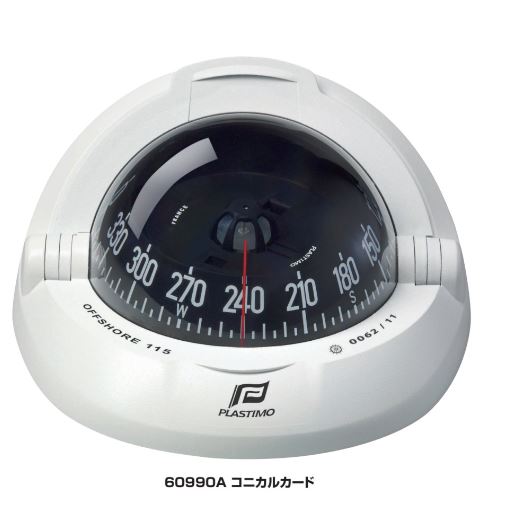 [60990A] オフショア115 コニカルカード 閃光電球印字機 白いこと/黒いこと歌留多  羅針儀 航する表示計器 PLASTIMO プラスチモ 舟・船設備