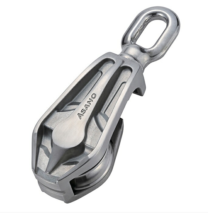 楽天市場】AK10092 浅野金属工業 AKワニブロック P型 ステンレス滑車