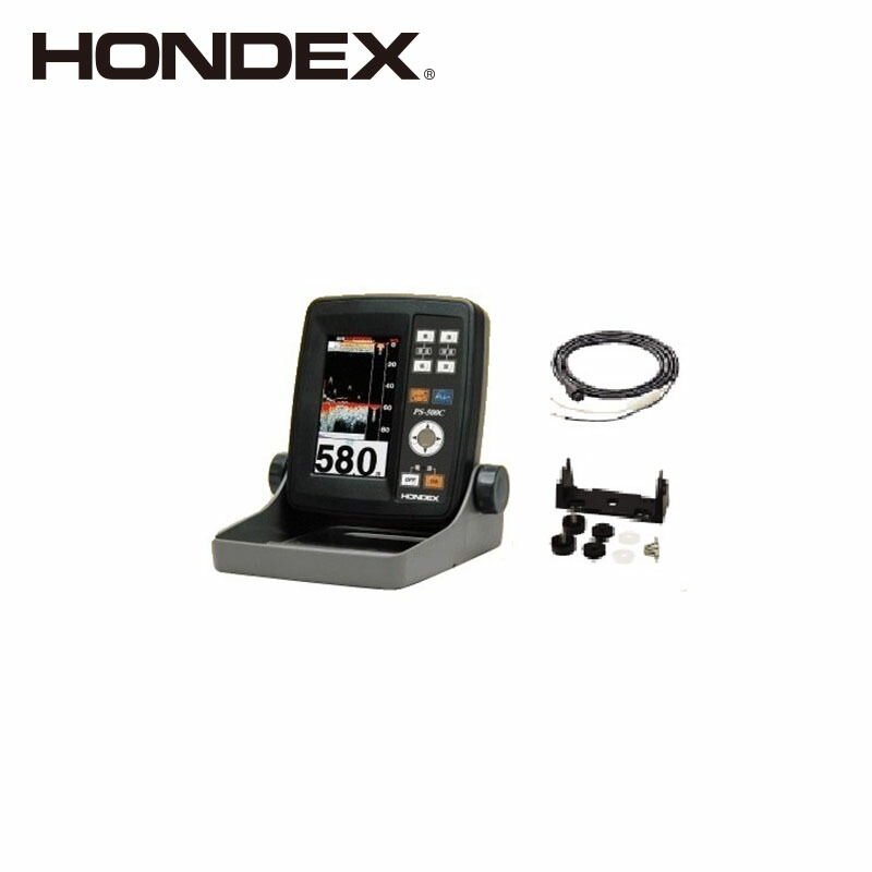 楽天市場】HONDEX PS-610C2-WP 魚群探知機 ワカサギパック gps