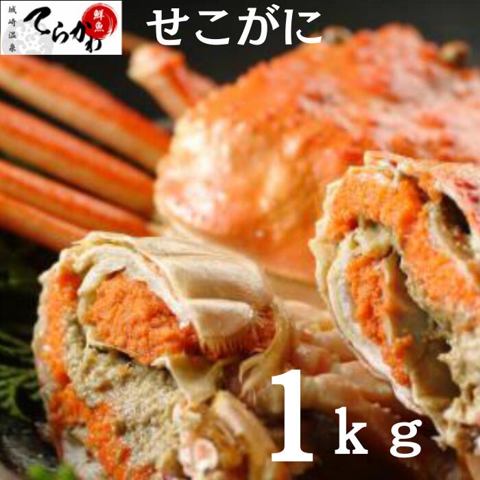 かにの本場！城崎温泉【送料無料 】松葉せこがに 釜茹で1kg前後 （小中サイズ5匹から7匹）松葉ガニ せこがに 松葉カニ せこかに セコカニ せこガニ1kg　セコガニ　松葉セコガニ　松葉セコカニ 香箱ガニ  せいこがに せいこ蟹 セイコガニ せいこかに
