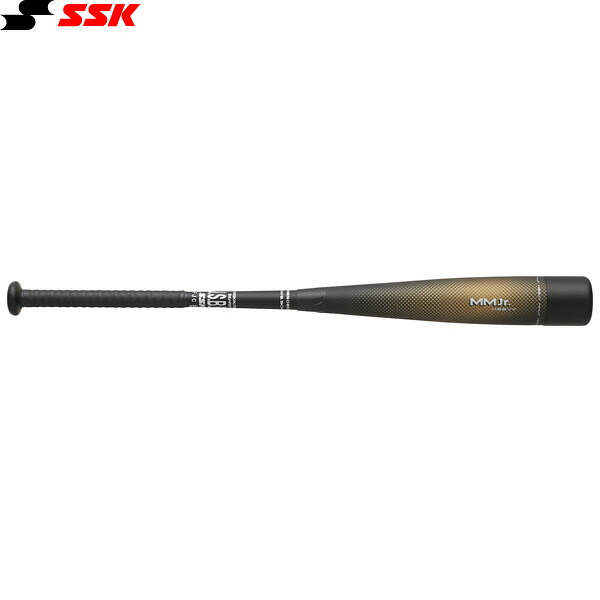 SSK 少年軟式バット MMジュニア ヘビー ミドル SBB5085MD-9038（ブラック/ゴールド）｜鮮一　店