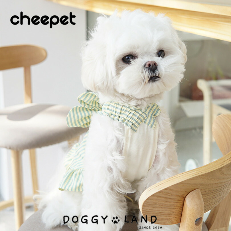 犬服 ドッグウェア サマードレス 犬 服 犬の服 Cheepet チーペット ドギーランド Doggyland 秋冬 送料無料 おしゃれ かわいい ブランド チワワ ミニチュアダックス トイプードル ダックス 大きなリボン エレガントドレス フリル お姫様 ペット服 Marcsdesign Com